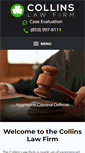 Mobile Screenshot of collins-lawfirm.com